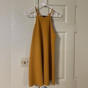 Forever 21 Mustard Yellow Dress